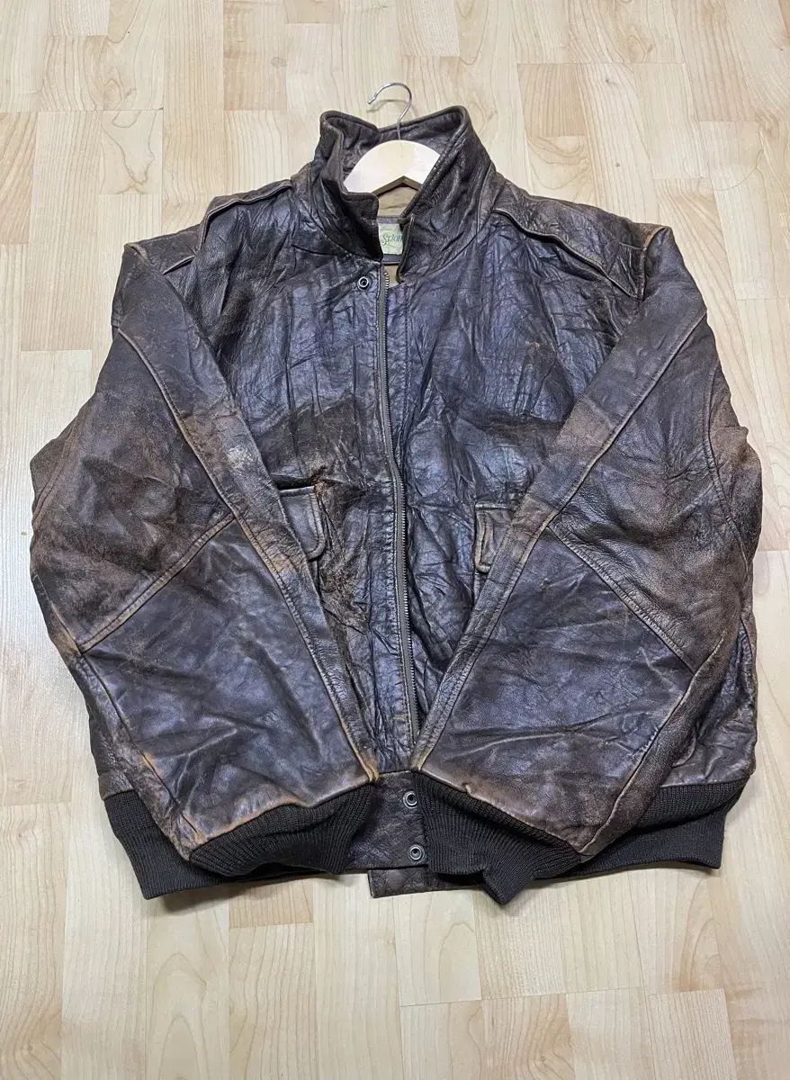 Vintage leather jacket